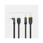 Кабель мультимедійний HDMI M to HDMI M 3.0m 90° corner black Vention (AAQBI) - зменшене зображення 6