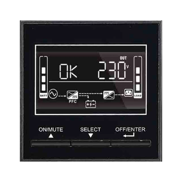 Пристрій безперебійного живлення TECNOWARE EVO DSP PLUS 2400VA RACK /TOWER IEC (FGCEDP2402RTIEC) - picture 6