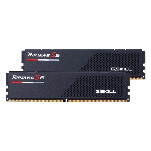 Модуль пам'яті для комп'ютера DDR5 48GB (2x24GB) 6000 MHz Ripjaws S5 G.Skill (F5-6000J4048F24GX2-RS5K) - зображення 1