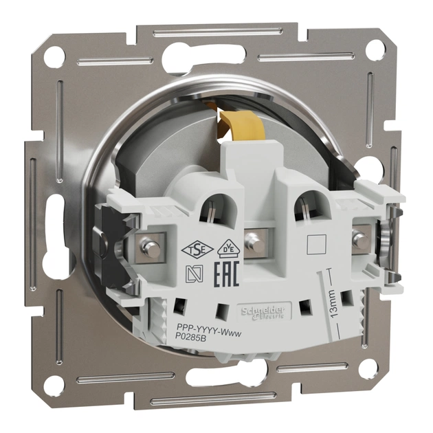 Розетка Schneider Electric ASFORA зі штор. алюміній (EPH2900261) - зображення 7