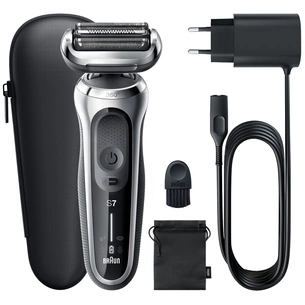 Електробритва Braun Series 7 71-S1000s SILVER / BLACK зображення 1