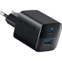 Зарядний пристрій Anker PowerPort 323 - 33W Dual-Port USB-C Black (A2331G11) - зменшене зображення 1