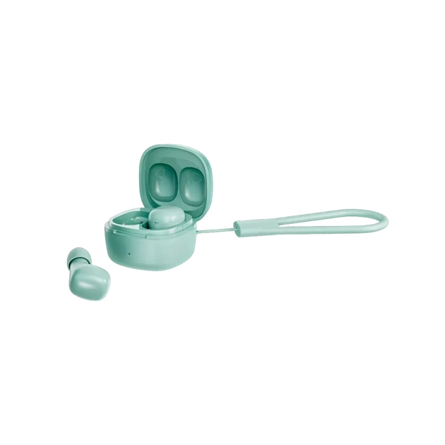 Наушники Canyon OnGo 4 Mini TWS Green (CNS-TWS4GR) - изображение 1