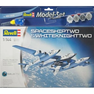Збірна модель Revell Космічний корабель Spaceshiptwo & Carrier White Knight Two (64842) зображення 1