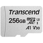 Карта пам'яті Transcend 256GB microSDXC class 10 UHS-I (TS256GUSD300S-A) - зменшене зображення 2