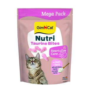 Вітаміни для котів GimCat Nutri Taurine Bites для підтримки здоров'я серця із сиром і таурином 425 г (4002064419671) зображення 1