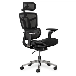 Офісне крісло Mealux S4 Air Black (HF-S4 M/B) зображення 1