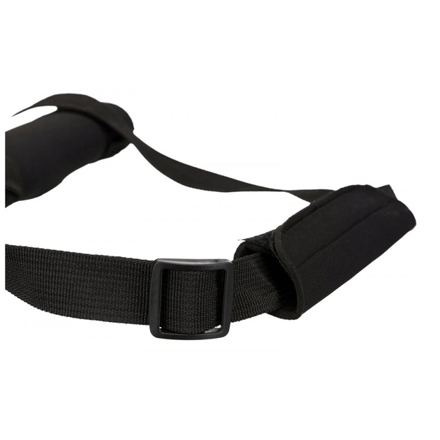 Шлея для собак Trixie Пояс підтримуючий неопреновий чорний M: 55 - 65 см (4053032407459) - picture 3