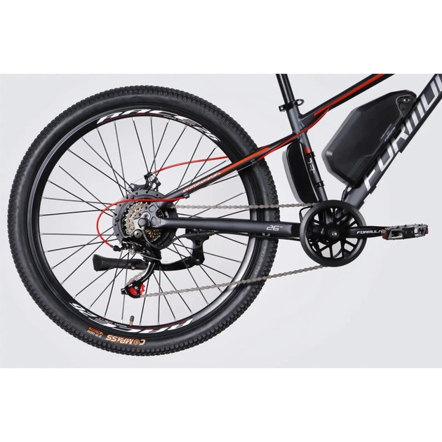 Електровелосипед Formula 26" eMOTION DD FR рама-13" 36B 10А*г 500Вт 2026 сіро-сріблястий (ELB-FR-26-152) - picture 5