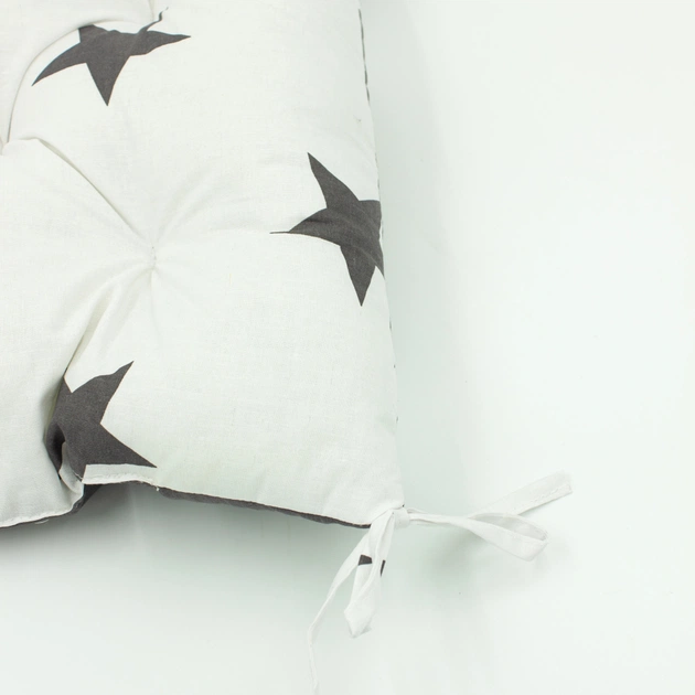 Подушка на стілець MirSon Бязь Принт 17-0030 Berto 50х50 см (2200006276418) - picture 3