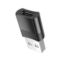 Перехідник UA17 USB M to USB-C F USB2.0 Black HOCO (6931474762009) - зменшене зображення 3