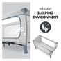 Дитячий манеж Hauck Sleep N Play Go Plus Dusty Mint (60088-7) - зменшене зображення 3