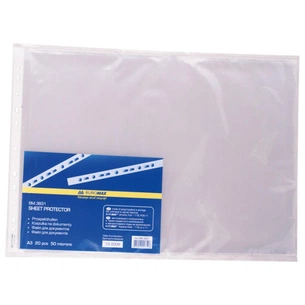 Файл Buromax А3, 50мкм, PROFESSIONALFIX, horizontal, 20шт. (BM.3831) зображення 1