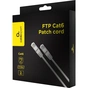 Патч-корд 2м FTP cat 6 CCA gray, в блістері Cablexpert (PPB6-2M) - зменшене зображення 3
