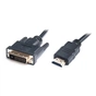 Кабель мультимедійний HDMI to DVI 1.8m REAL-EL (EL123500013) - зменшене зображення 2