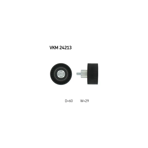 Ролик натягувача ременя SKF VKM 24213 зображення 1