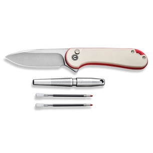 Ніж Civivi Elementum II Button Lock + StellarQuill Pen (Комплект) (C23049) зображення 1
