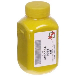 Тонер HP CLJ 1600/2600/2605, 80г Yellow AHK (1500820) зображення 1
