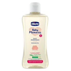 Дитяча олія Chicco Baby Moments масажна для чутливої шкіри 200 мл (10242.00) зображення 1