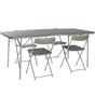 Набір кемпінгових меблів Vango Orchard XL 182 Table and Chair Set Grey (928212) - зменшене зображення 2