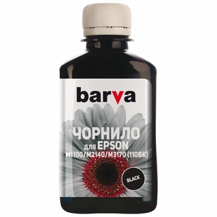 Чорнило Barva EPSON M1100/M3170 (110) BLACK 180мл Pigm. (E110-725) зображення 1