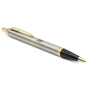 Ручка кулькова Parker IM 17 UKRAINE Brushed Metal GT BP Тризуб (22232_TR) - уменьшенное изображение 3