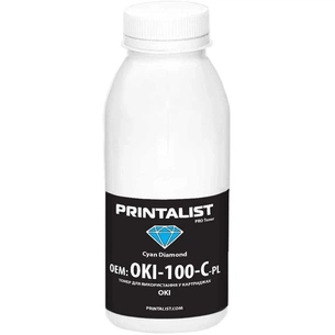 Тонер OKI Universal 100г Cyan Printalist (OKI-100-C-PL) зображення 1