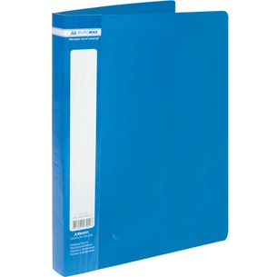 Папка з файлами 60 files А4, blue Buromax (BM.3621-02) зображення 1
