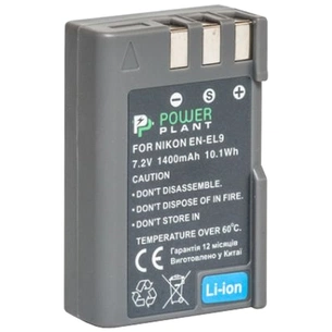Акумулятор до фото/відео PowerPlant Nikon EN-EL9 (DV00DV1173) зображення 1