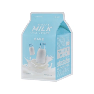 Маска для обличчя A'pieu White Milk One-Pack 21 г (8806185780247) изображение 1