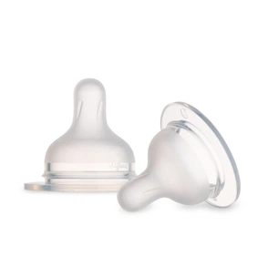 Соска Canpol babies силіконова до пляшечки S-Shape L (середня) 2 шт (59/893) зображення 1