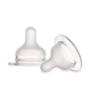 Соска Canpol babies силіконова до пляшечки S-Shape L (середня) 2 шт (59/893) - зменшене зображення 1