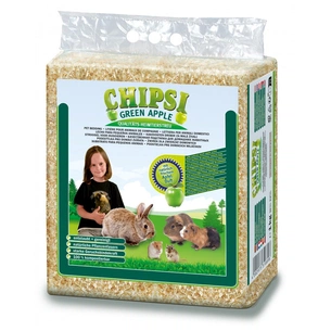 Наповнювач для гризунів Chipsi тирса зелене яблуко 15 л/1 кг (4002973318898) зображення 1
