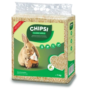Наповнювач для гризунів Chipsi тирса зелене яблуко 15 л/1 кг (4002973318898) зображення 1