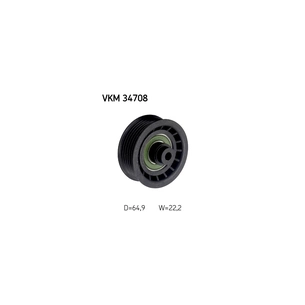 Ролик натягувача ременя SKF VKM 34708 зображення 1