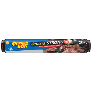 Фольга алюмінієва Фрекен БОК Strong 10 м (4823071646740) зображення 1