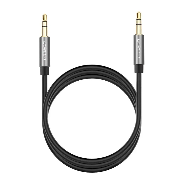 Кабель мультимедійний 3.5mm M to 3.5mm M 1.0m AV119 black Ugreen (10733) - picture 2