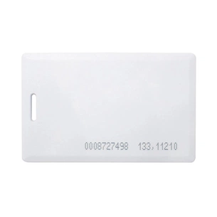 Безконтактна картка EM-Marine 1.8мм white, чип TK4100 с номером (1.8мм white, чіп TK4100 з номером) зображення 1