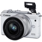 Цифровий фотоапарат Canon EOS M200 + 15-45 IS STM White (3700C032) - зменшене зображення 3