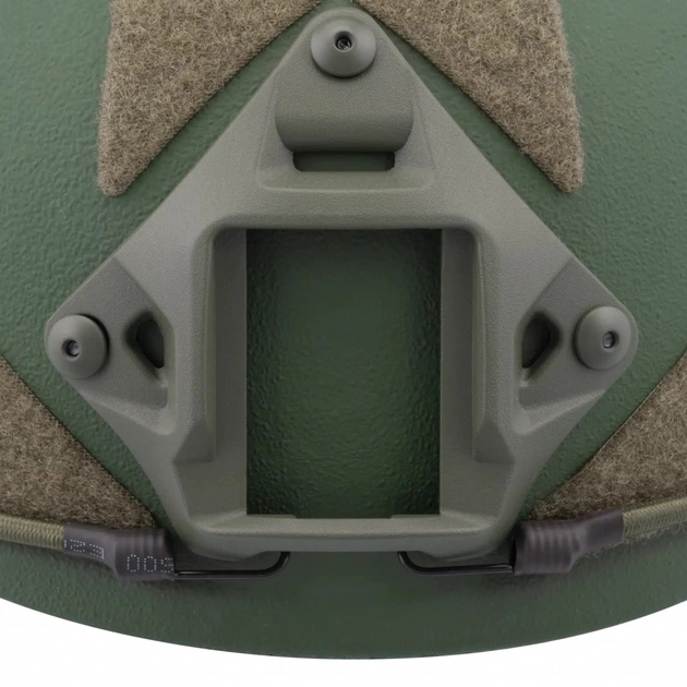 Шолом військовий Ukrainian Armor FAST Устраш 1.0, розмір M, зелений (FASTMRG) - зображення 9