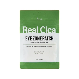Патчі під очі Prreti Real Cica Eye Zone Patch Тканинні 30 шт (8809738322574) зображення 1
