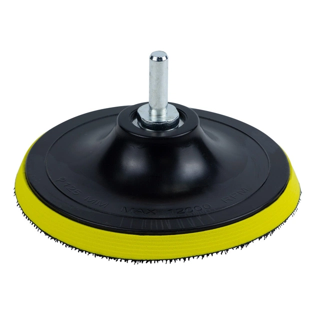 Круг зачистний Sigma м'який шліфувальний 125мм з липучкою (9182151) - picture 1