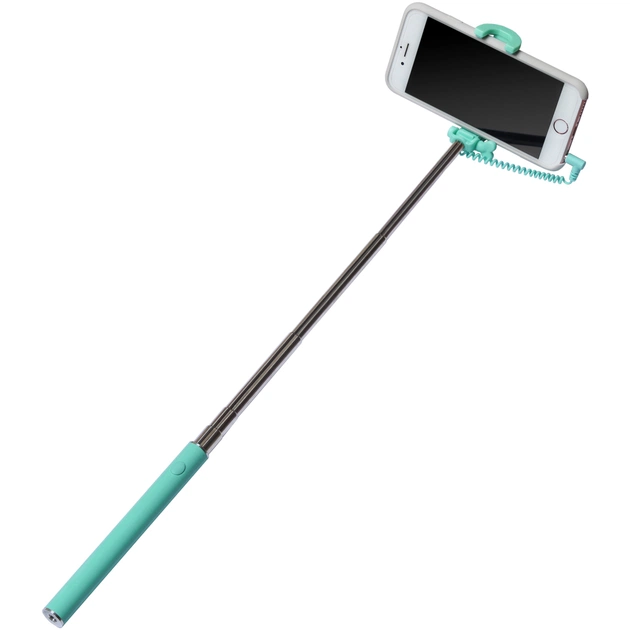 Монопод для селфі Grand-X Elegant 3,5 U-кріплення, бірюзовий (E3UTQ) - picture 5