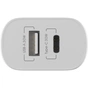 Зарядний пристрій Globex 1xUSB + 1xUSB-C 30W FastPower white (30WAC) - зменшене зображення 1