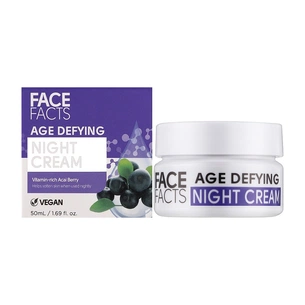 Крем для обличчя Face Facts Age Defying Night Cream Антивіковий нічний 50 мл (5031413914009) зображення 1
