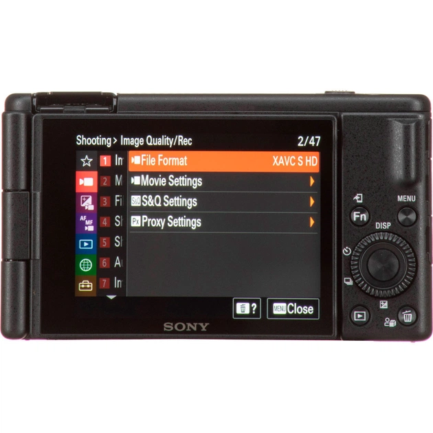 Цифровий фотоапарат Sony Alpha ZV-1F Black (ZV1FB.CE3) - зображення 8