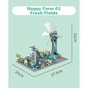 Конструктор Makerzoid Happy Farm Fresh Fields (MKZ-HF-01) - зменшене зображення 3