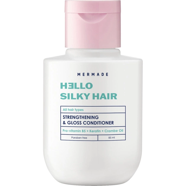 Кондиціонер для волосся Mermade Keratin & Pro-Vitamin B5 Strengthening & Gloss Conditioner Для зміцнення та сяйва волосся 85 мл (4823122900029) - зображення 1