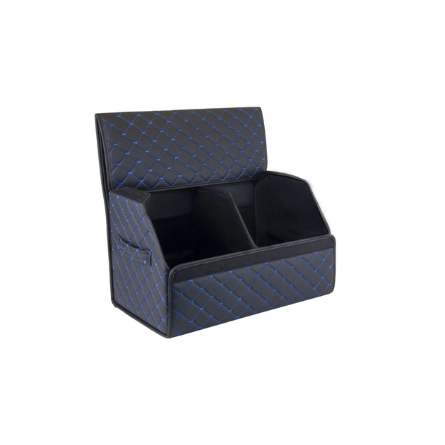 Сумка-органайзер EVAtech ECO M 30x30x50 см чорна з синьою ниткою (EHECEMBLBB) - picture 3