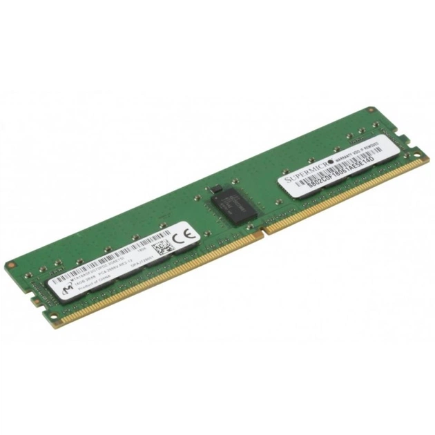 Модуль пам'яті для сервера DDR4 16GB ECC RDIMM 2666MHz 2Rx8 1.2V CL19 Supermicro (MEM-DR416L-CL07-ER26/MTA18ASF2G72PDZ-2G6E1) - зображення 1